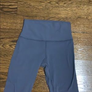 lululemon align 25” size 4 blue